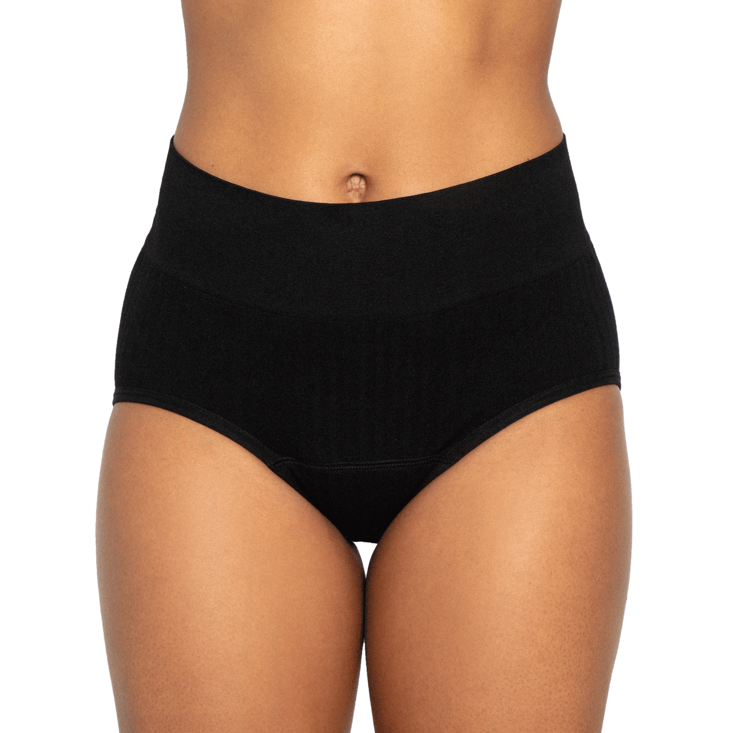 The High Waisted Period. underwear in Cotton - Black size: L