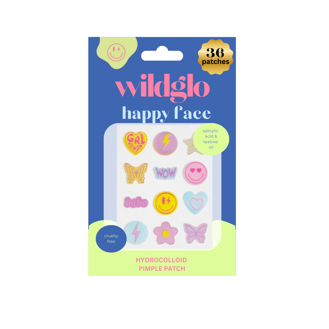 Happy Face Acne Patches - 36pc