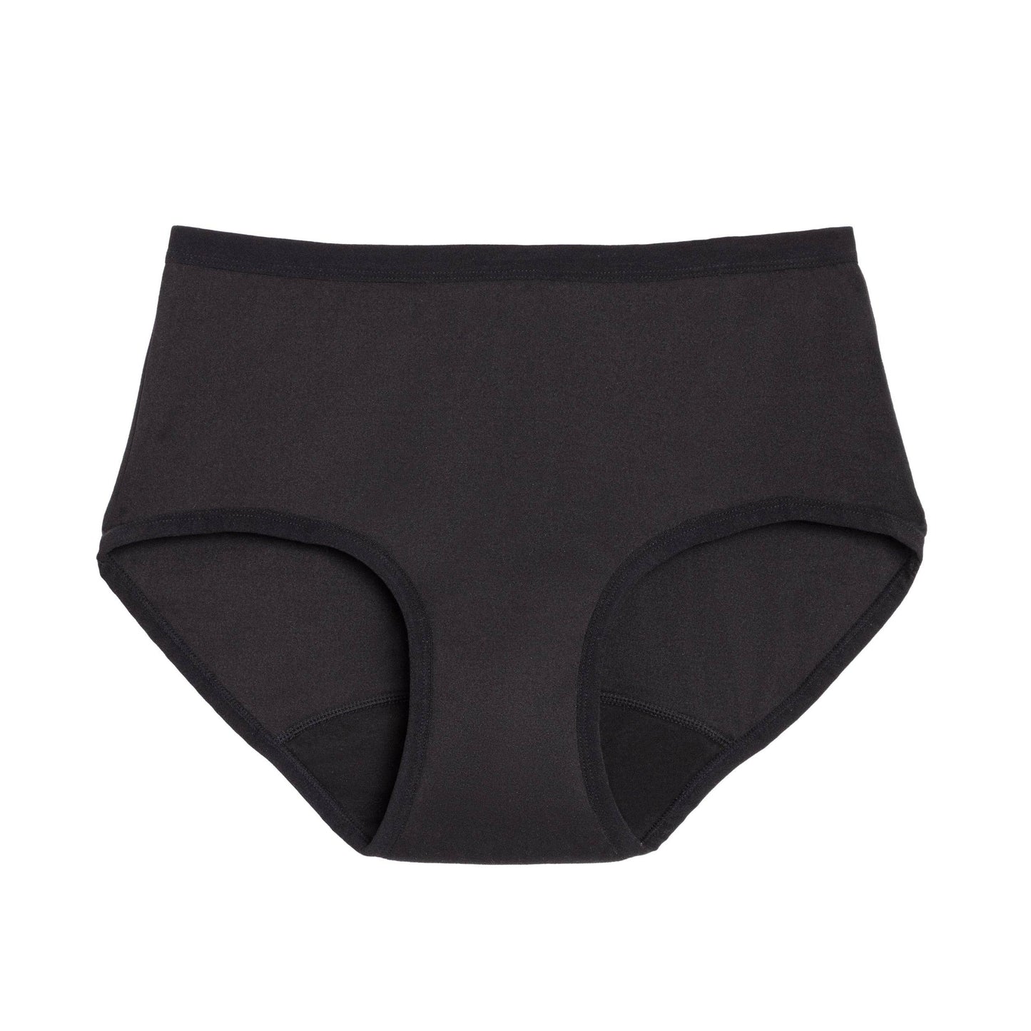 The High Waisted Period. underwear - Black XL