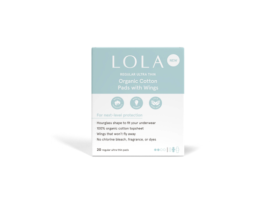 Ultra Thin Pads w/ Wings, Regular 20ct