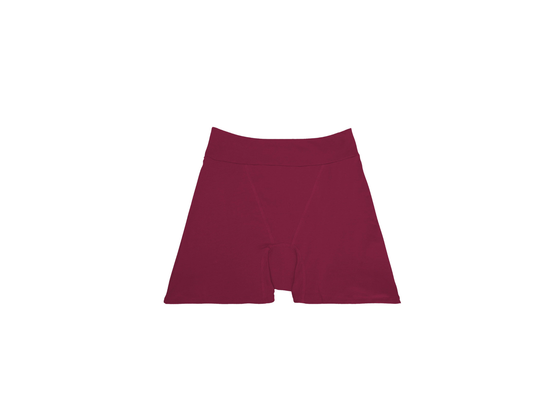 The Sleeper. Period. in Organic Cotton. For Heavy Flows -  Burgundy