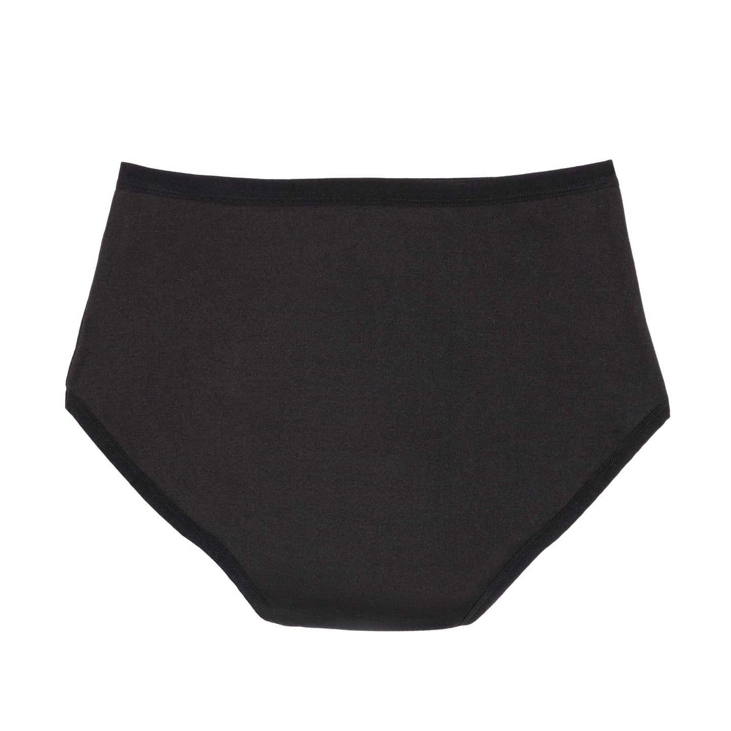 The High Waisted Period. underwear - Black XL
